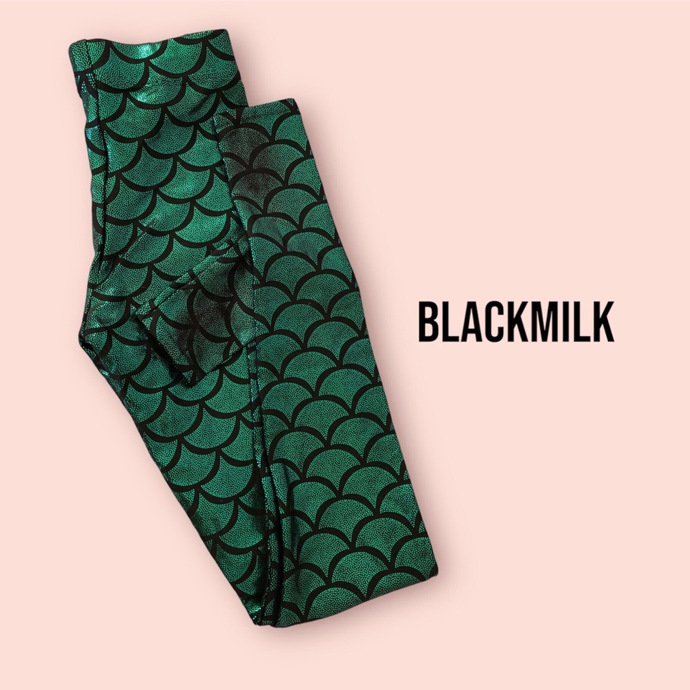 BLACKMILK MERMAID EMERALD DISNEY COLLECTION LEGGINGS XXS